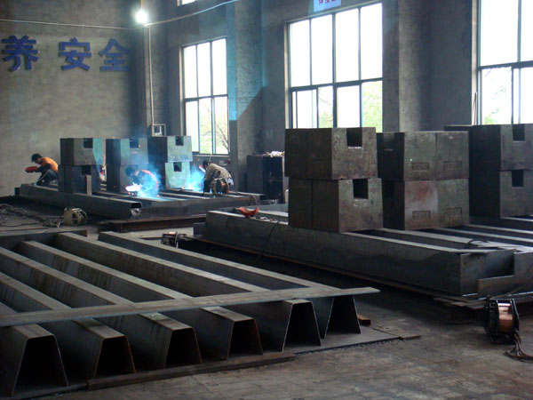 XYTS-SCS電子地磅汽車衡 結構制作車間