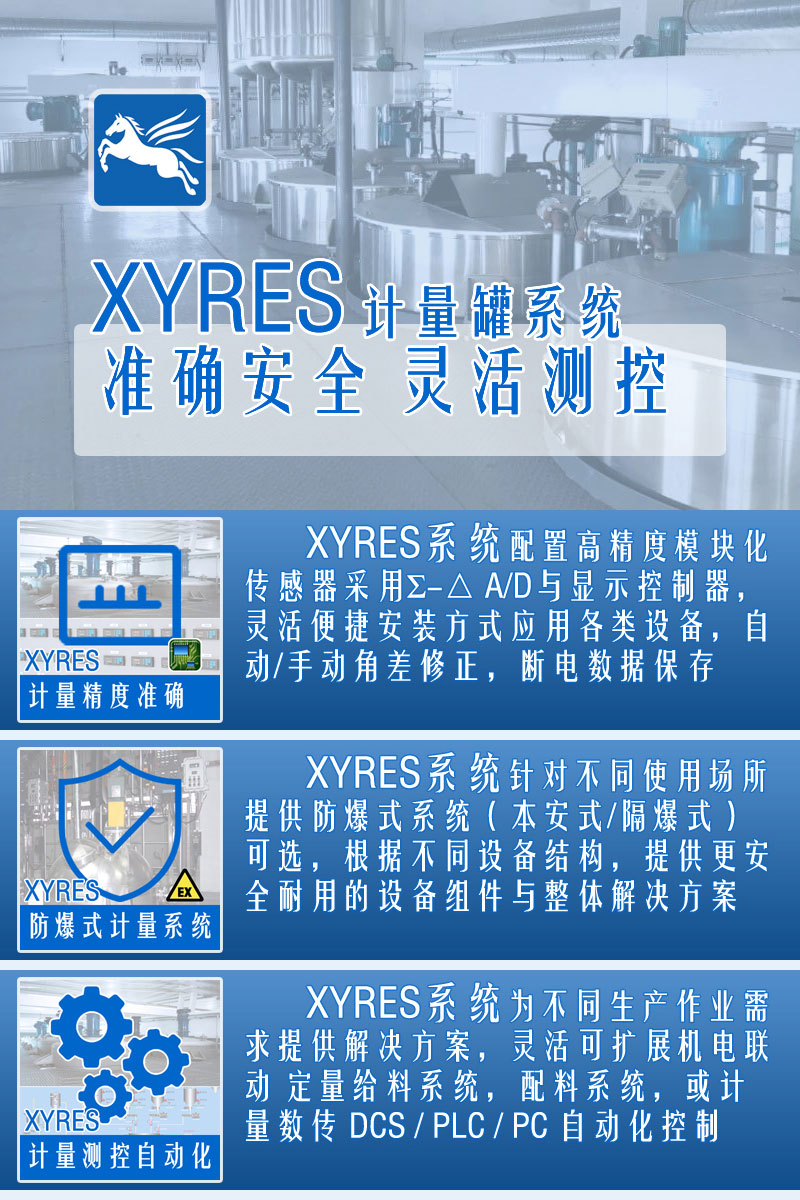 XYRES電子計量罐系統(tǒng)應用與行業(yè)方案
